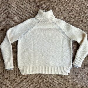 J.Crew Collection Alpaca Cream Chunky Sweater